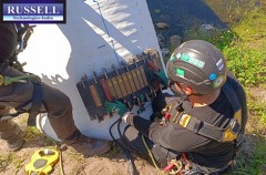 Successful Completion of Aerial Crossing Force Main (FM) Inspections in Collaboration with Engineering Consultants