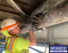 Completion of the Sewer Project in California by Russell Group.